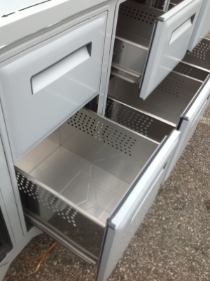 banchi piani bar inox